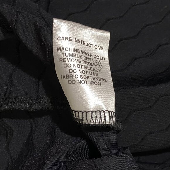 Terry Black Wave Transit Dress XXL Bike Cycling Sports Activewear Commuter - Picture 8 of 9